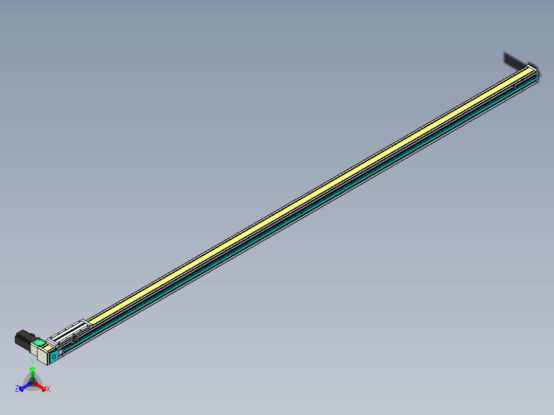 欧规系列-LB6-L130-C-S2800-BR-P40-D3正等轴测图