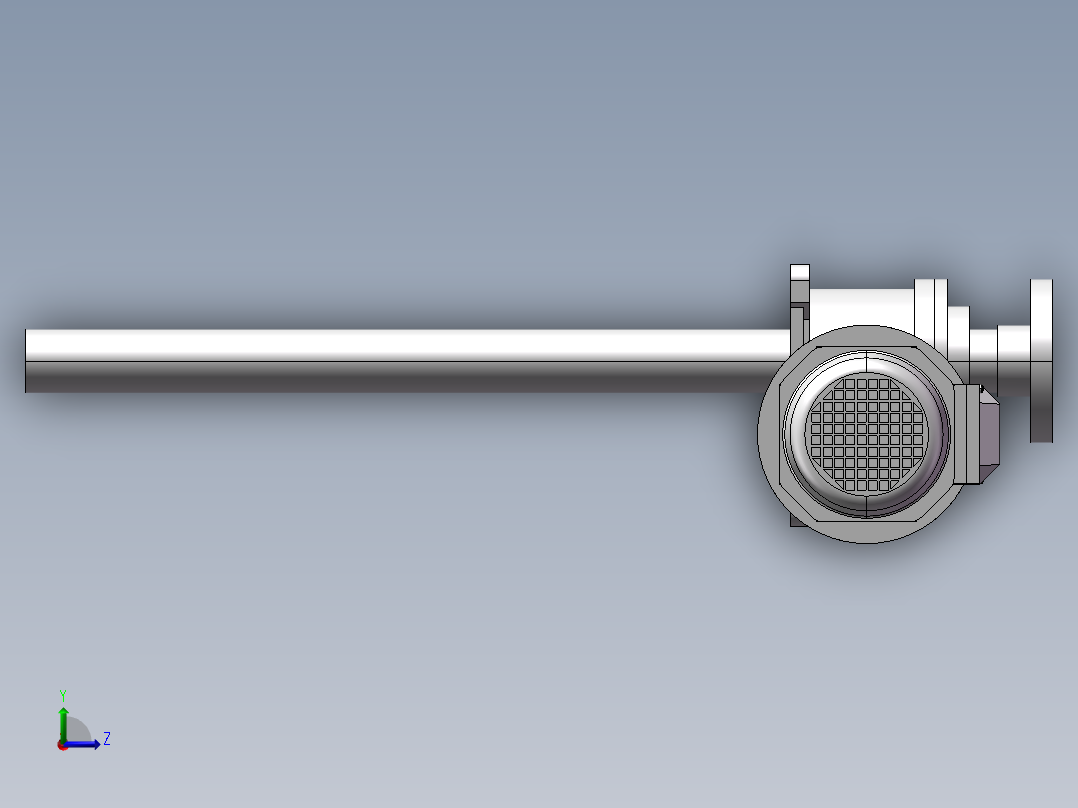 DSWL10T-M-1A-II-1400-C-1.5KW左视图