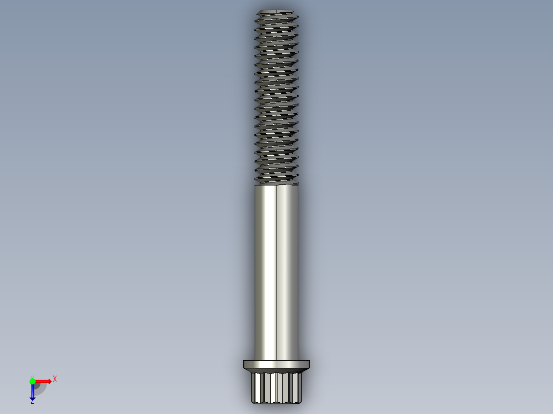 1-4in-20 2long 12-point screws.STEP俯视图