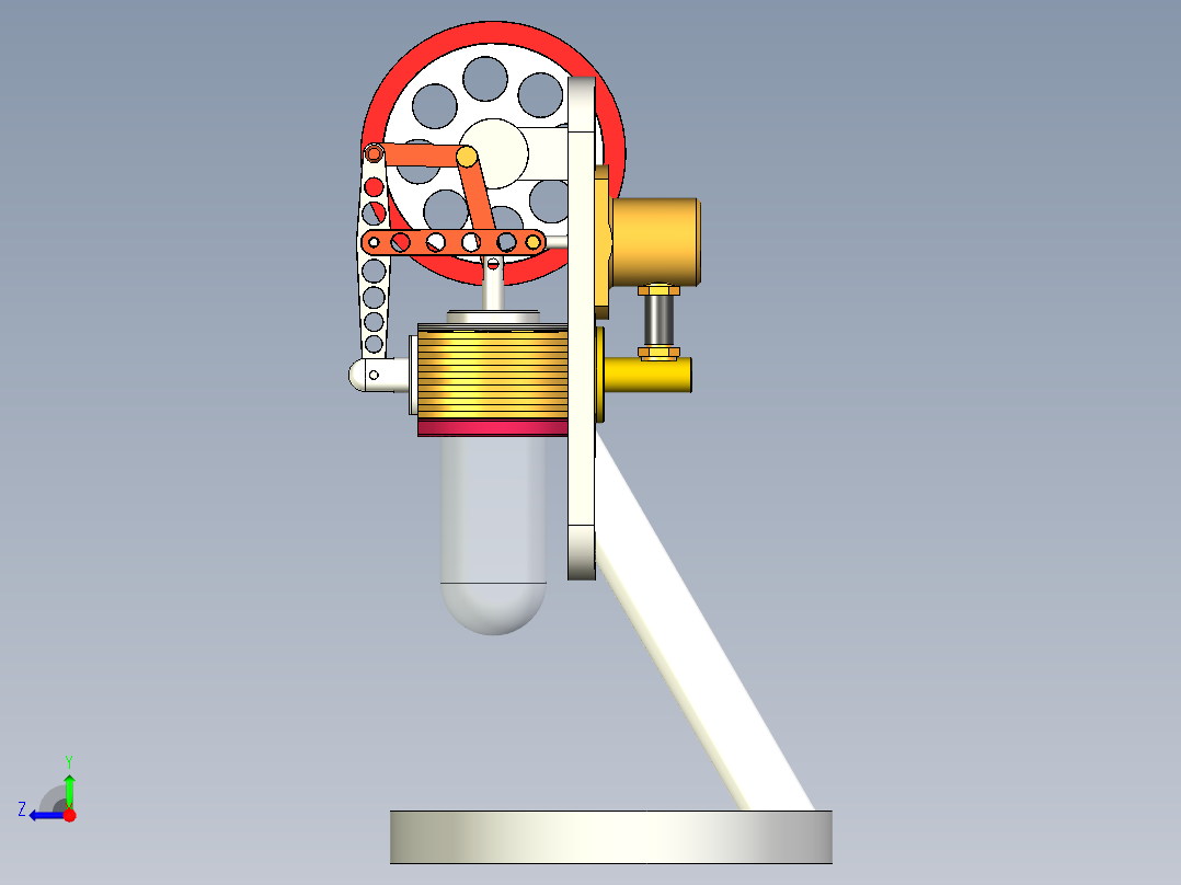 发动机 (126)右视图