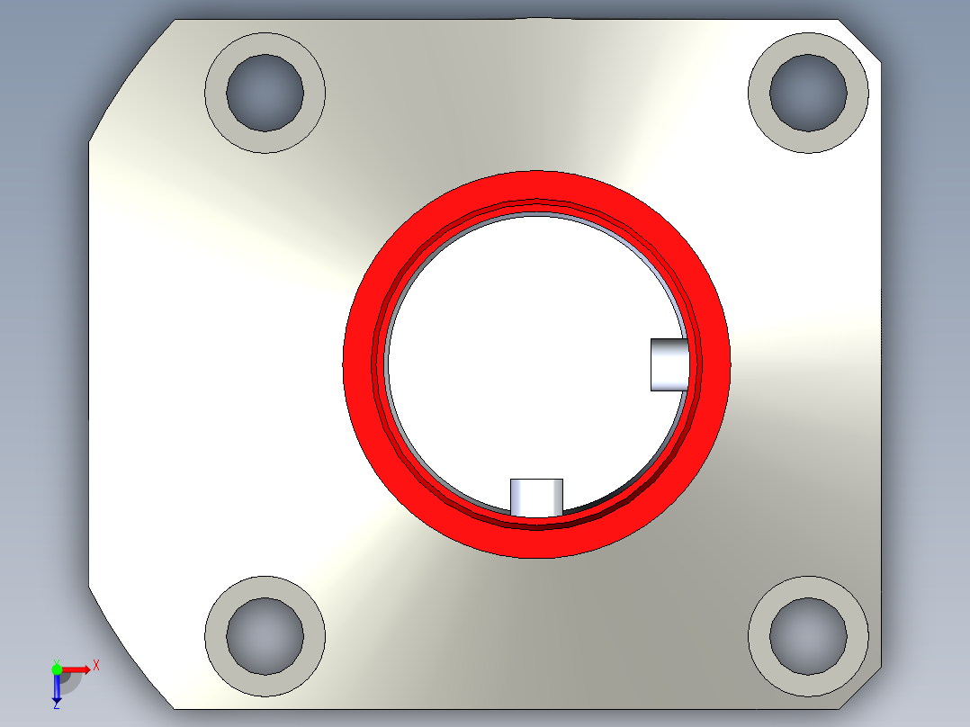 KOSMEKLHS0750-SL-F多系列多零件图纸模型俯视图
