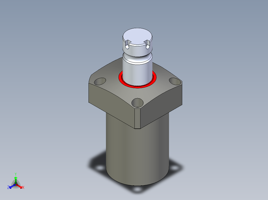 KOSMEKLHS0750-SL-F多系列多零件图纸模型正等轴测图