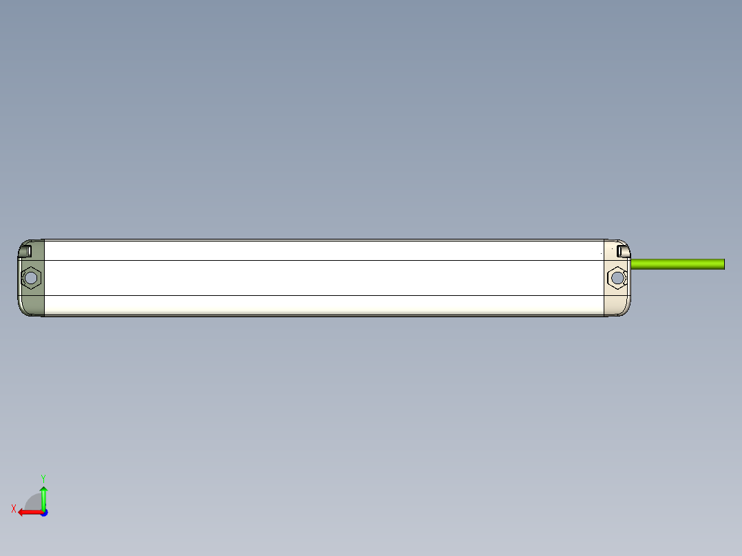 安全_区域传感器H2TLP2010_3D后视图