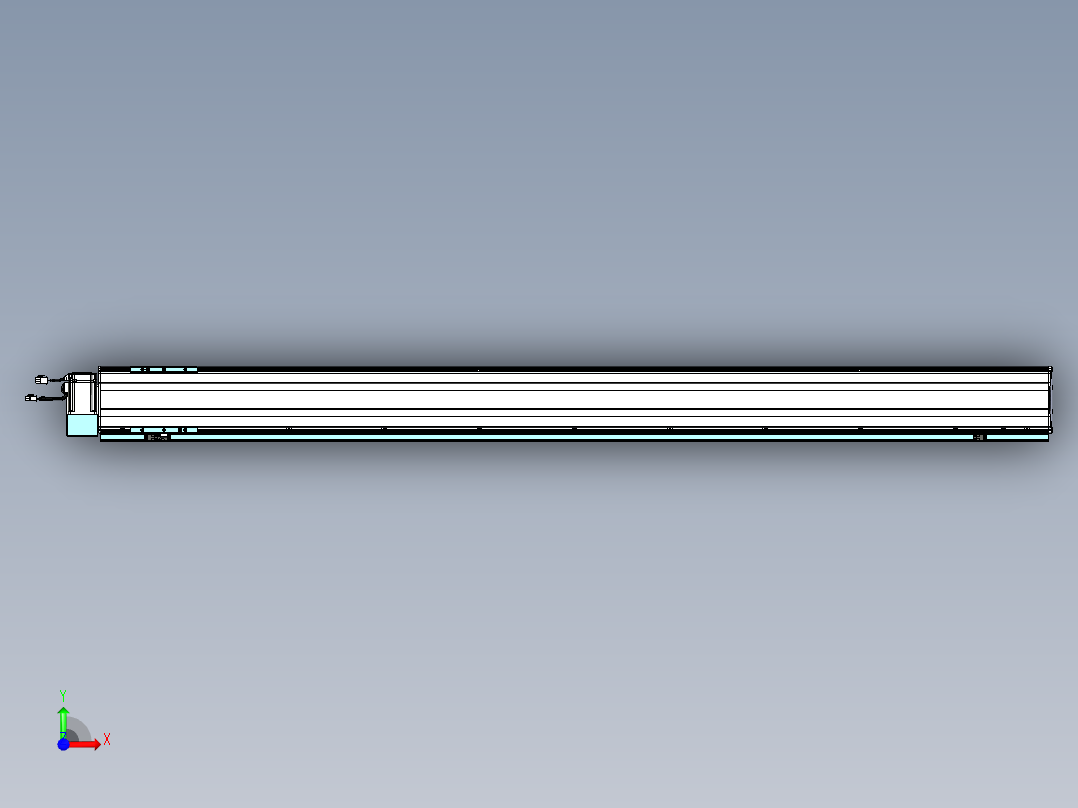 威洛博VBF同步带传动一般环境VBF14-L45-S1700-BLU-ZP40-C3前视图