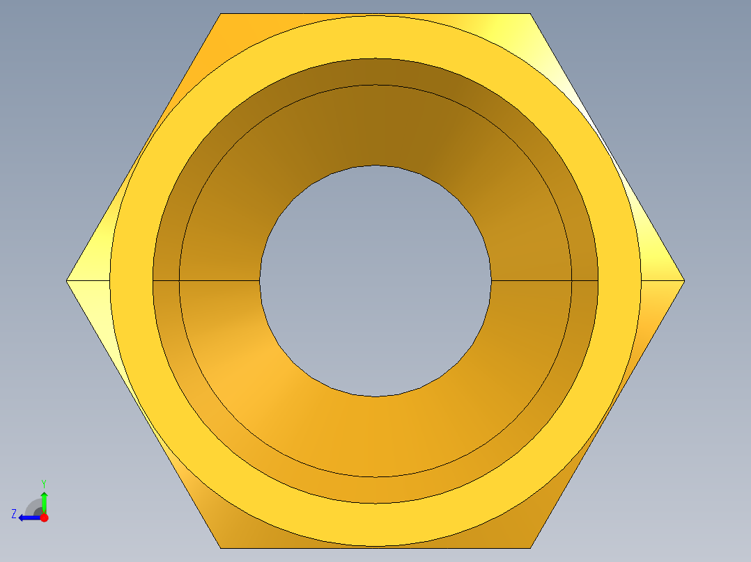 扩口式工业通用硬管接头Female Flare to Male Pipe Thread664FHD-8-6右视图