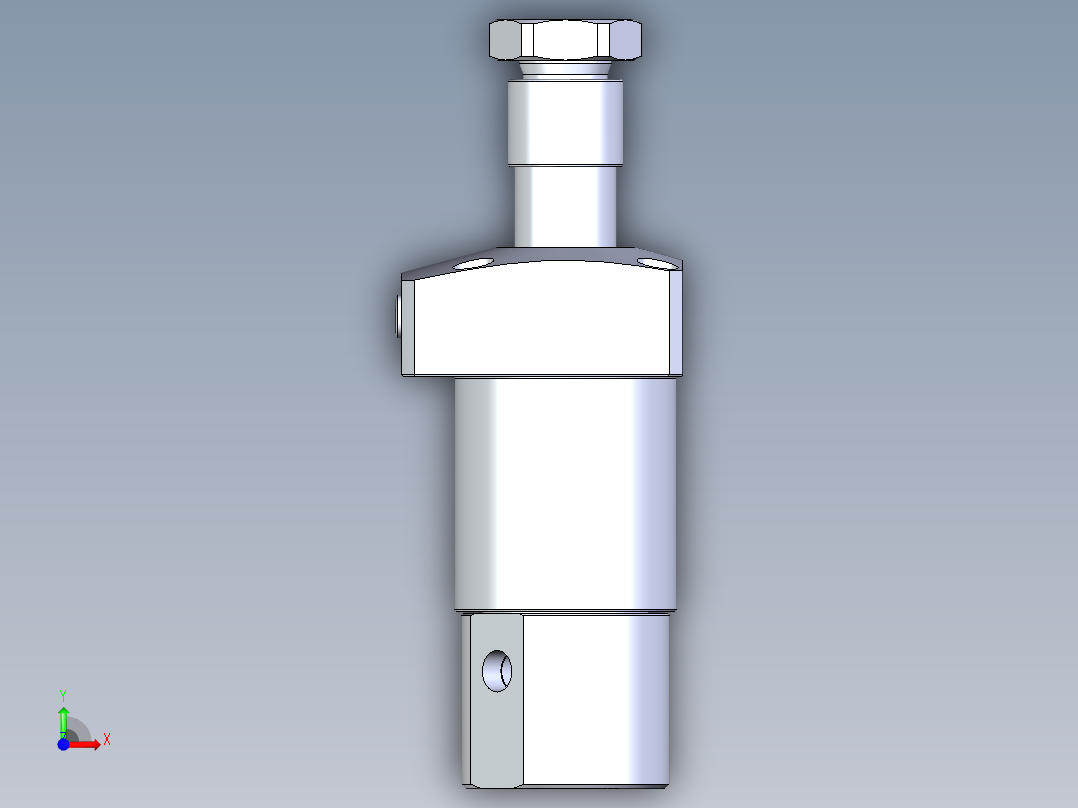 KOSMEKLHA0480-GLN多系列多零件图纸模型前视图