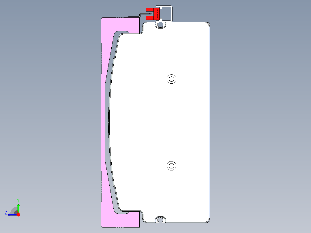 VF丝杆传动-一般环境VF22-L20-C-S450-BC-P75-C4右视图