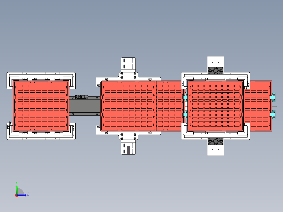 1.收放料盘机构A 切换盘仅需1s左视图