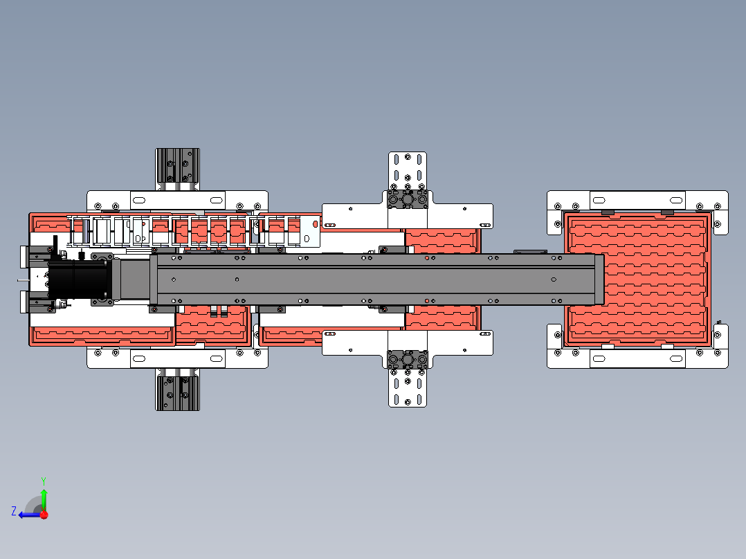 1.收放料盘机构A 切换盘仅需1s右视图