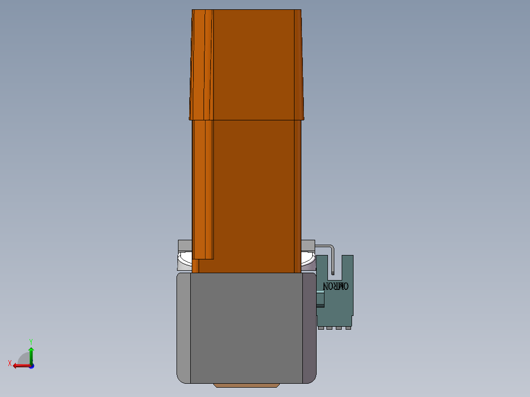 MTB同步带半封闭MTB5-40-BW-M100W 后视图