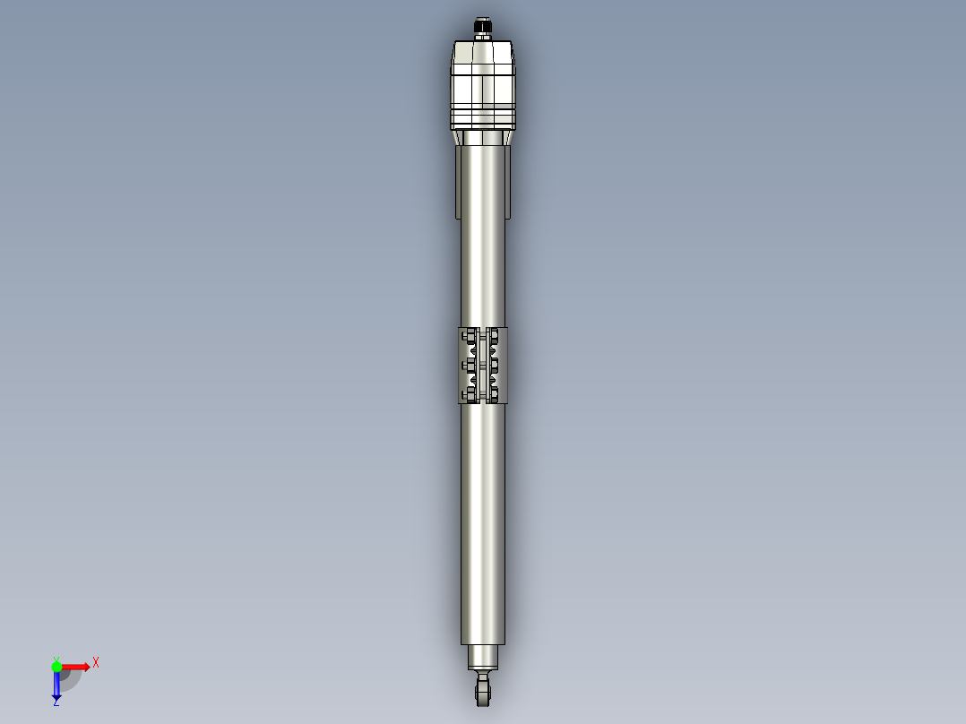 太阳能致动器俯视图