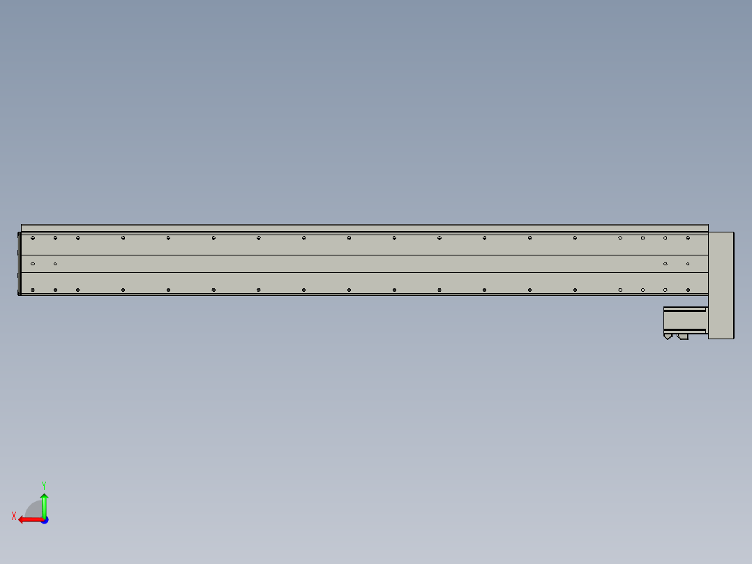 威洛博VF14-S1250-BL后视图