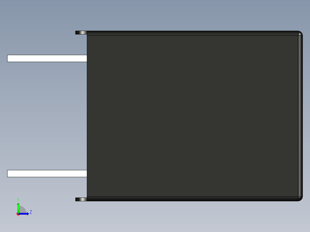 欧姆龙继电器左视图