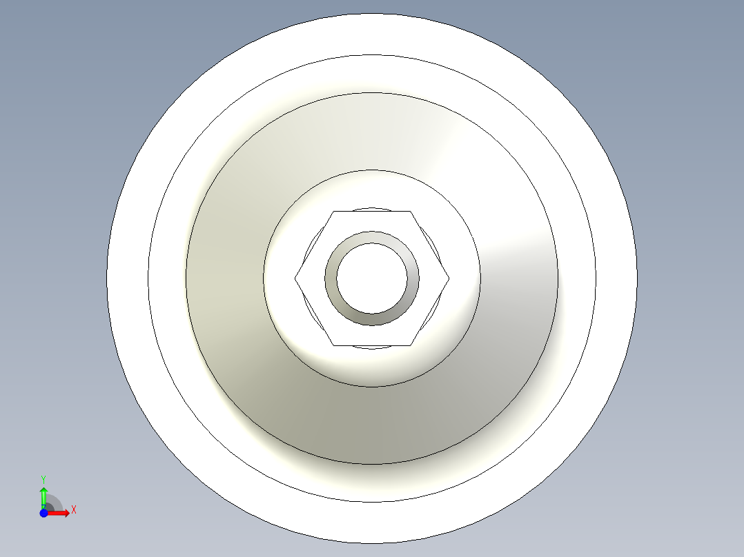 喇叭調整腳座5546-3D多系列多零件图纸模型前视图
