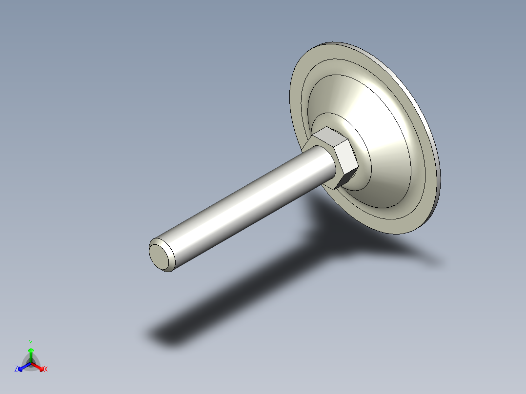 喇叭調整腳座5546-3D多系列多零件图纸模型正等轴测图