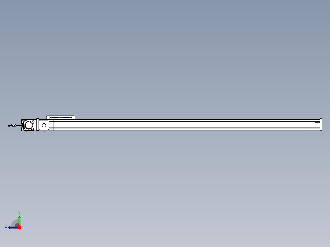 威洛博LB.GB同步带传动--欧规系列LB6A-L65-S1350-BR右视图