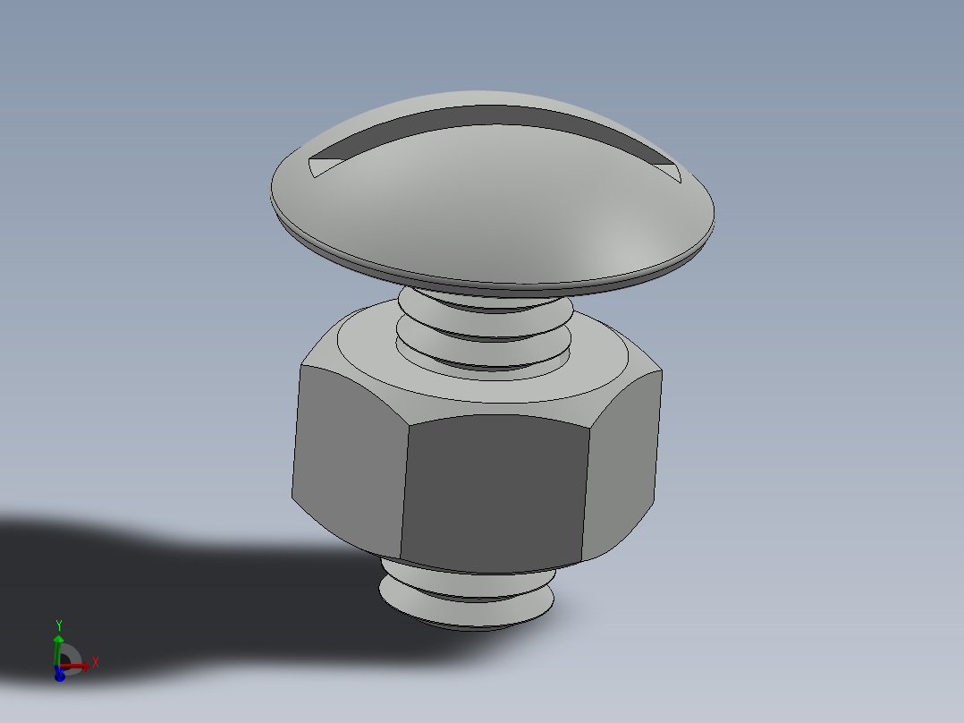 紧固件-0.3125 Truss Slot Bolt