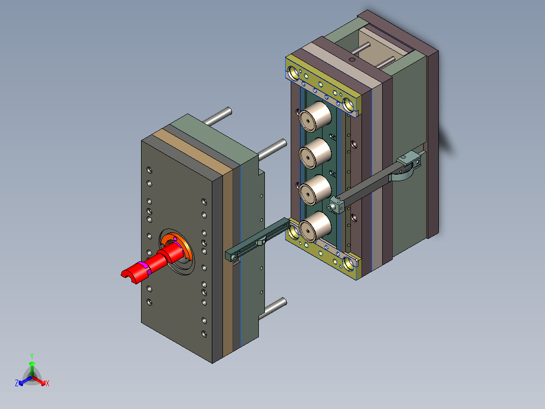 njection-jar-mold-with-slider-system-1正等轴测图