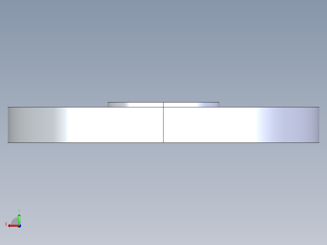 聚氯乙烯配件25-Sch80_Blind Flange_853-007_0.75in后视图