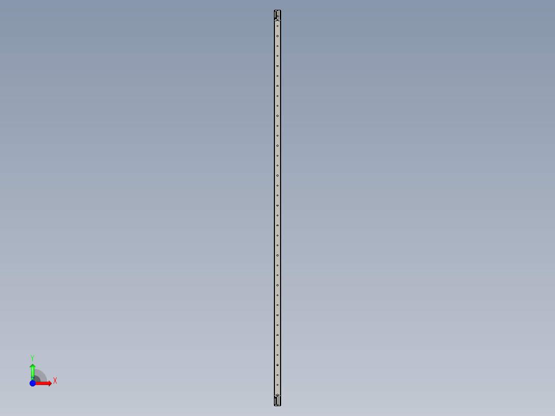 基恩士SL-V40L_R_kc图纸模型前视图