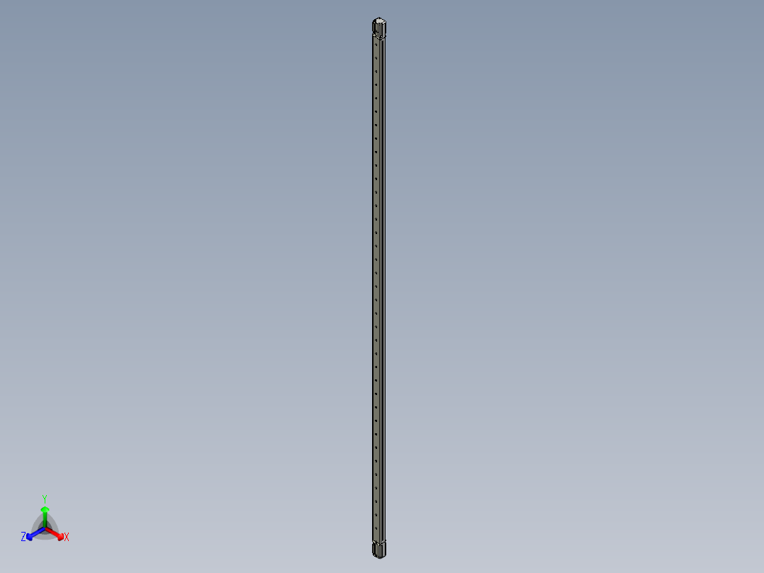 基恩士SL-V40L_R_kc图纸模型正等轴测图