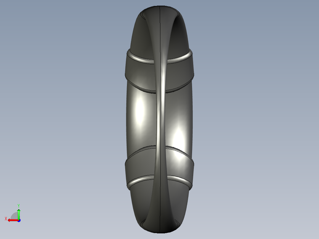 智能手环后视图