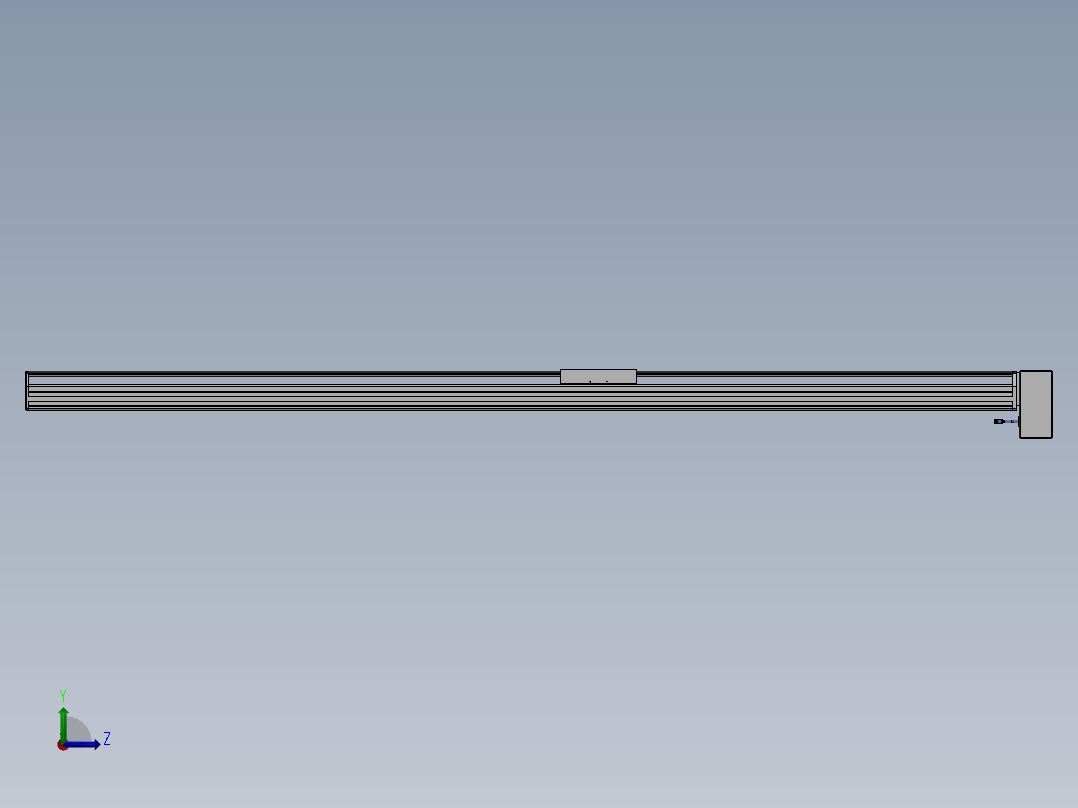 精密模组MT220-L150-2600-LD-M75-C4左视图