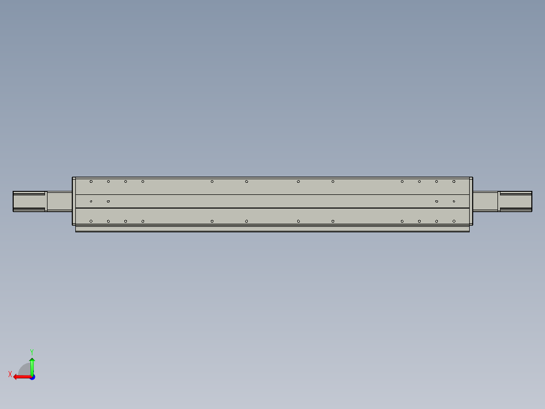 威洛博双电机滑台-VC14D2-S300-BC-P40-C6后视图