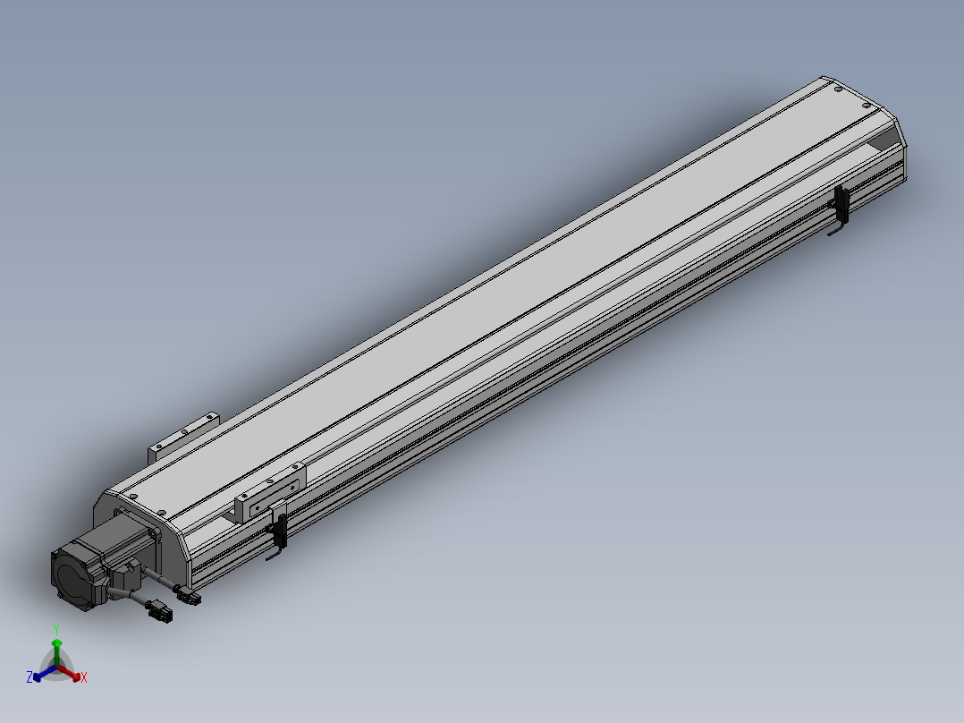 精密模组MY130-T10-800L-BC-P20B-C4-C正等轴测图