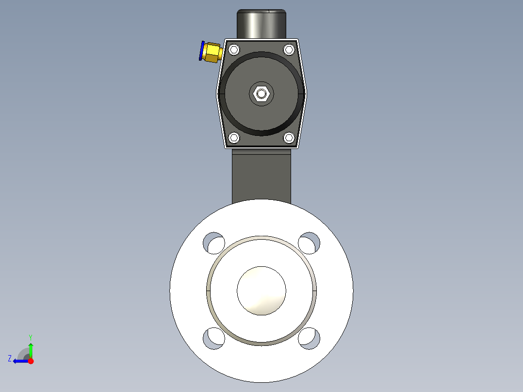 阀门模型-DN40____右视图