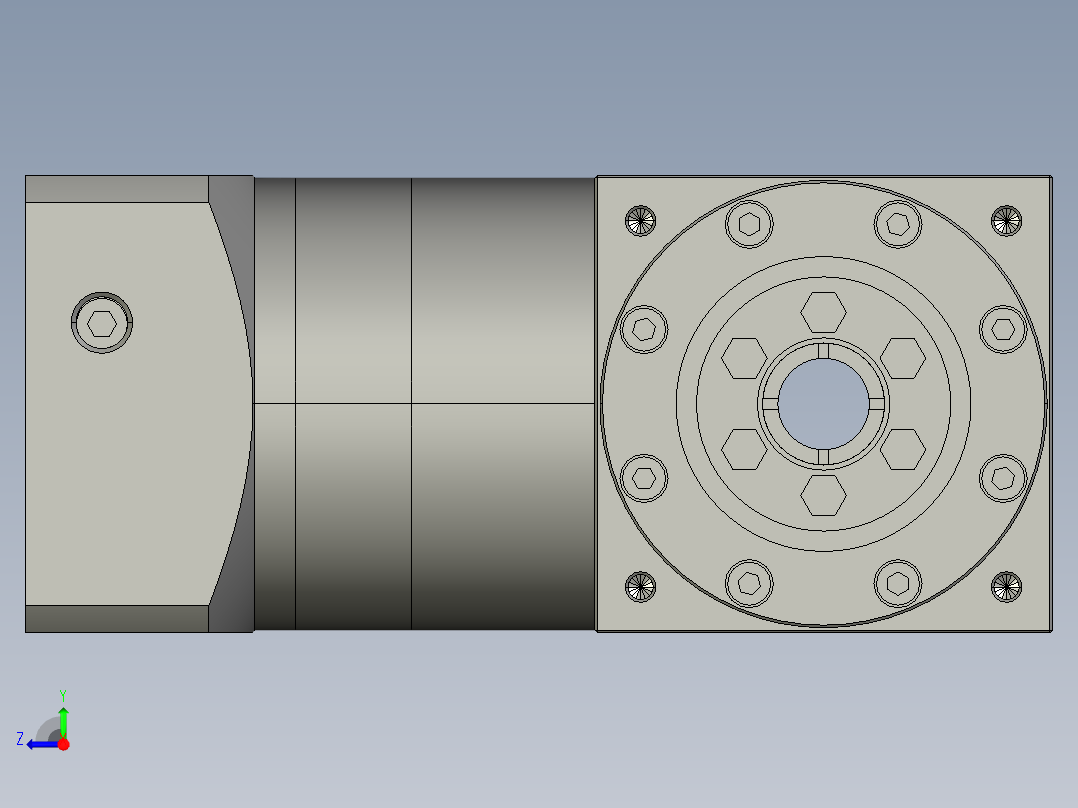 HZT90FC-L2-(A)-S2-P2-(19-40-70-M6-90)右视图