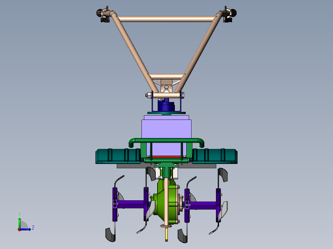 电动旋耕机 535+24.4.28+003左视图