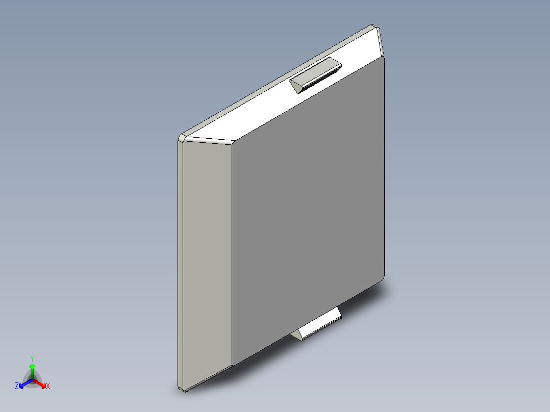 基恩士KV-endunit_kc图纸模型正等轴测图