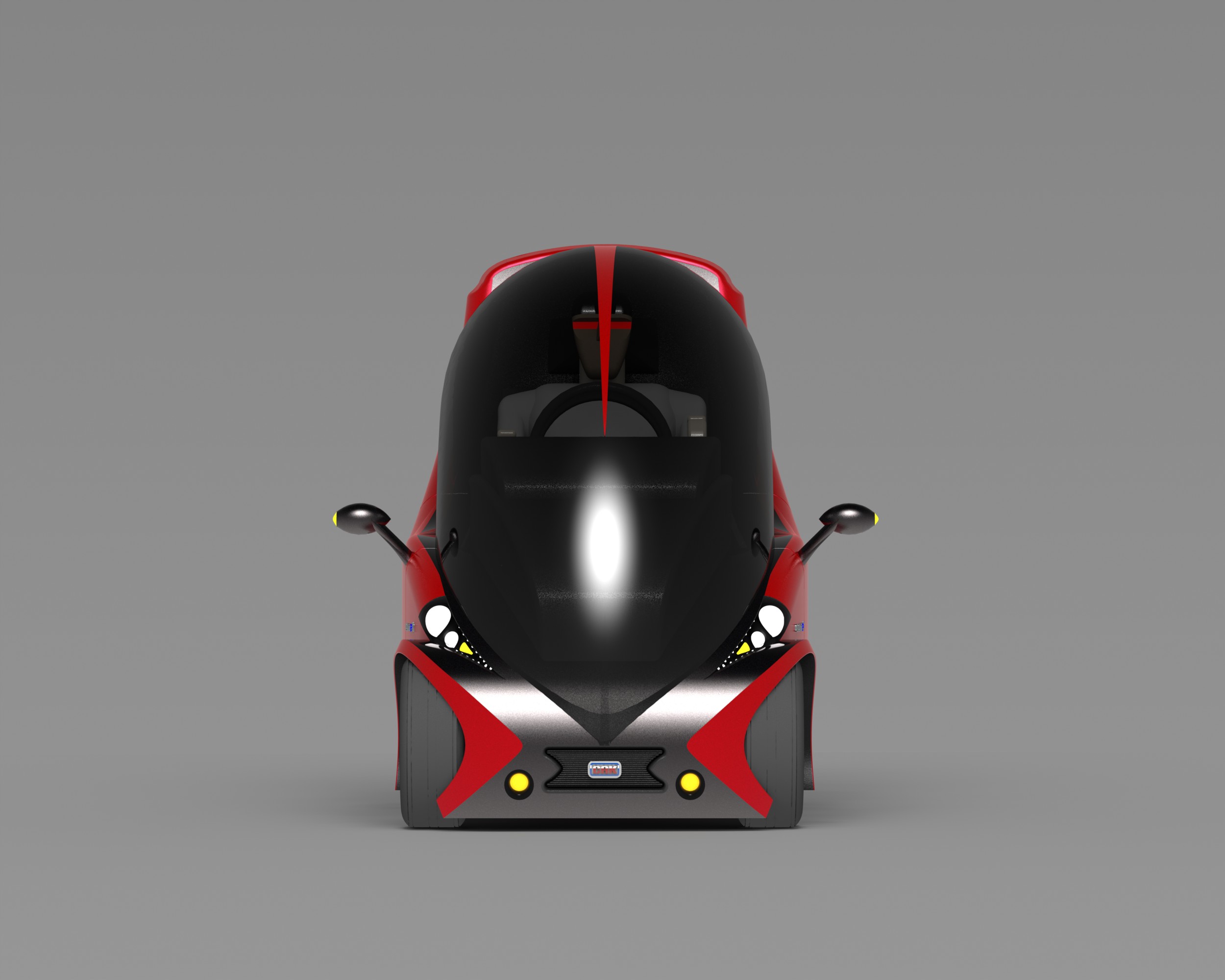 单人概念环保小汽车图纸