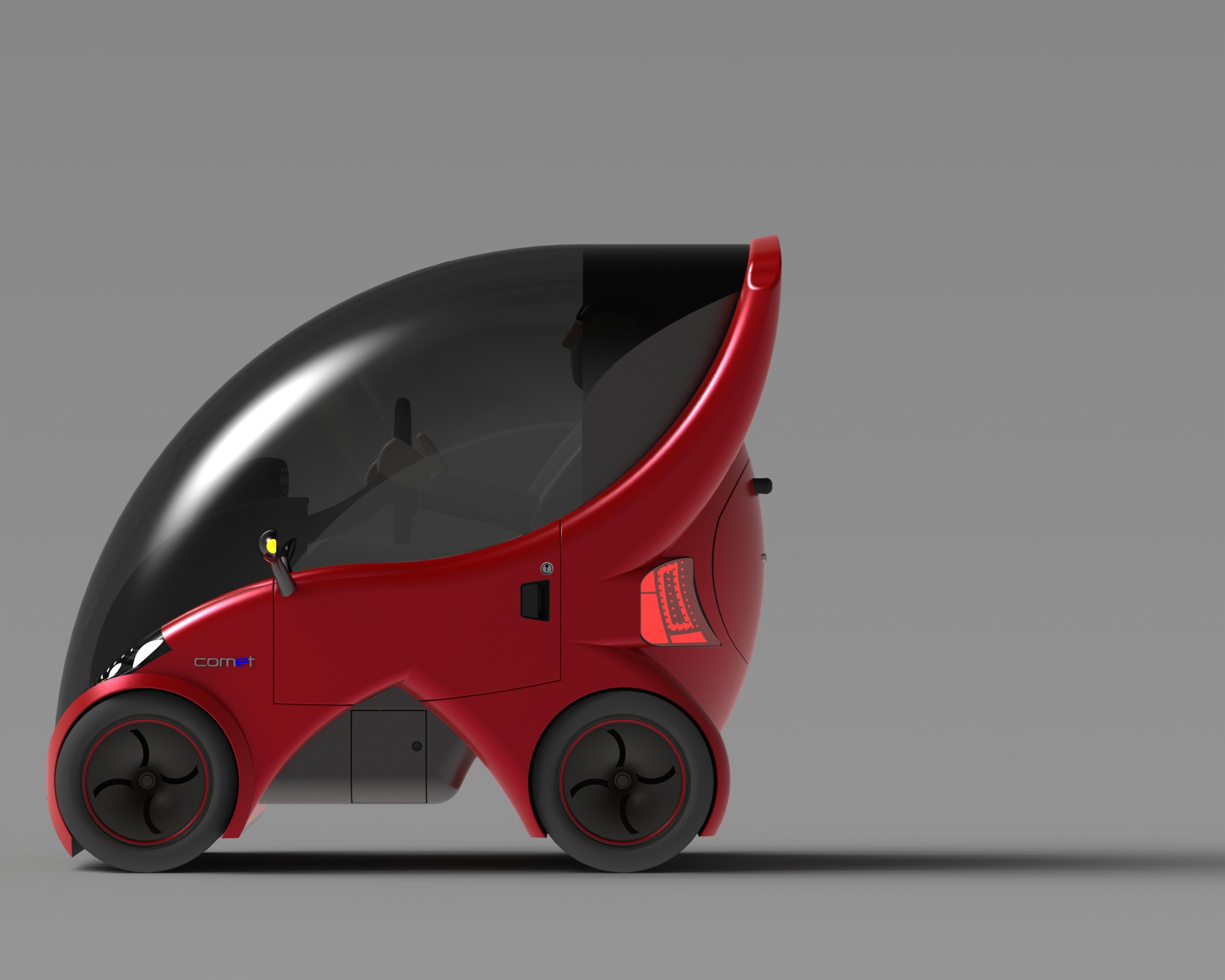 单人概念环保小汽车图纸