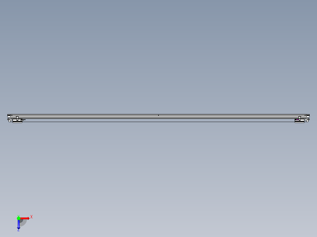 威洛博VL系列3d模型模组2VL22H1Y-S3150俯视图