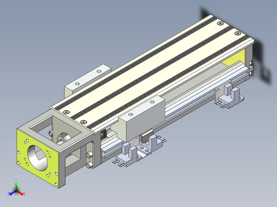 模组MK6005C-200A1-F0C正等轴测图