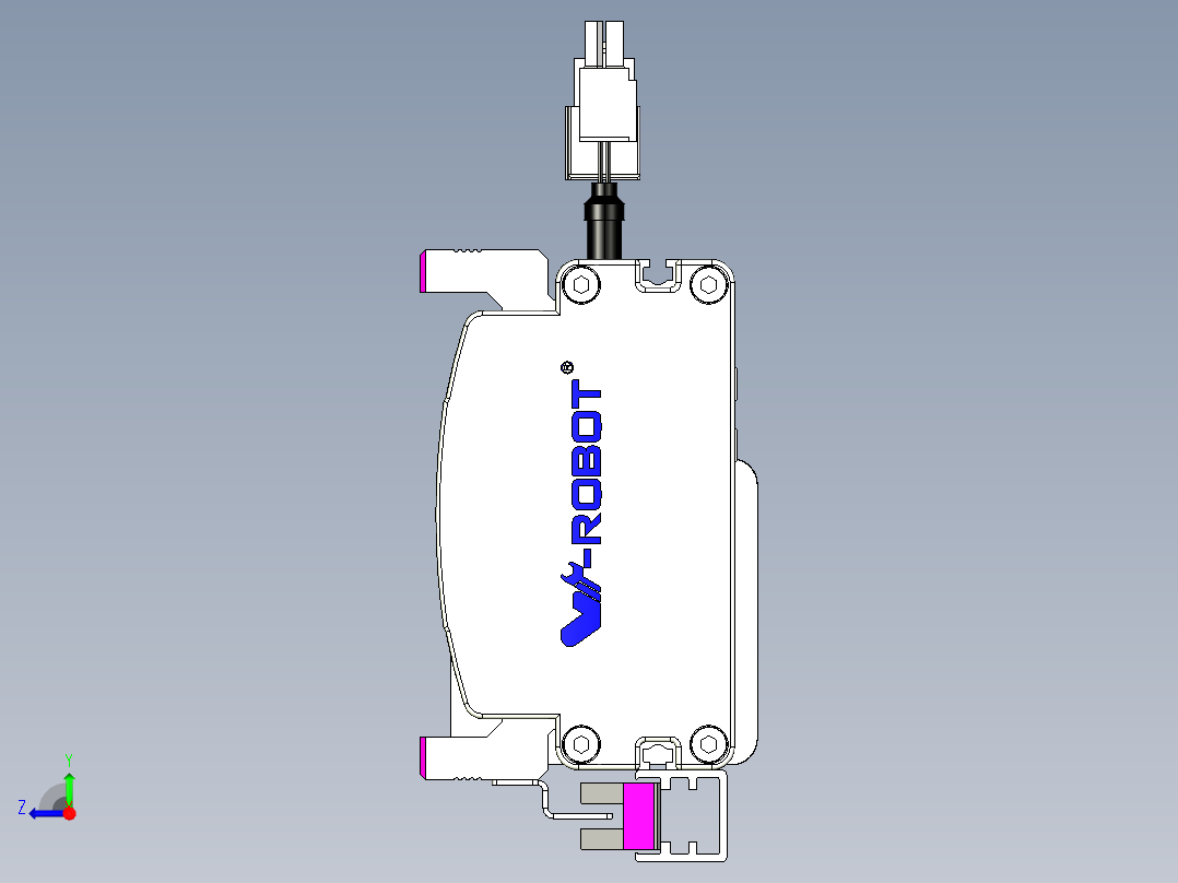 威洛博QF系列模组QF10-Lxx-C-S840-BC-ZP40-C3右视图