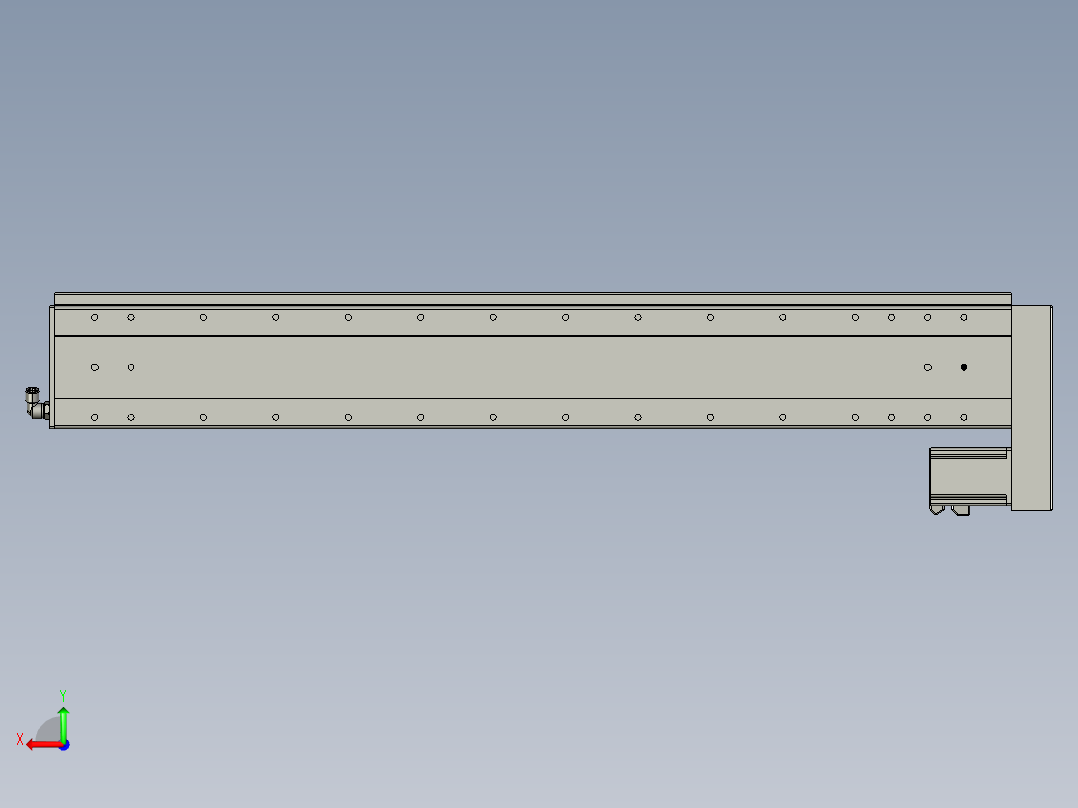威洛博VC17-S1050-BL-P75后视图