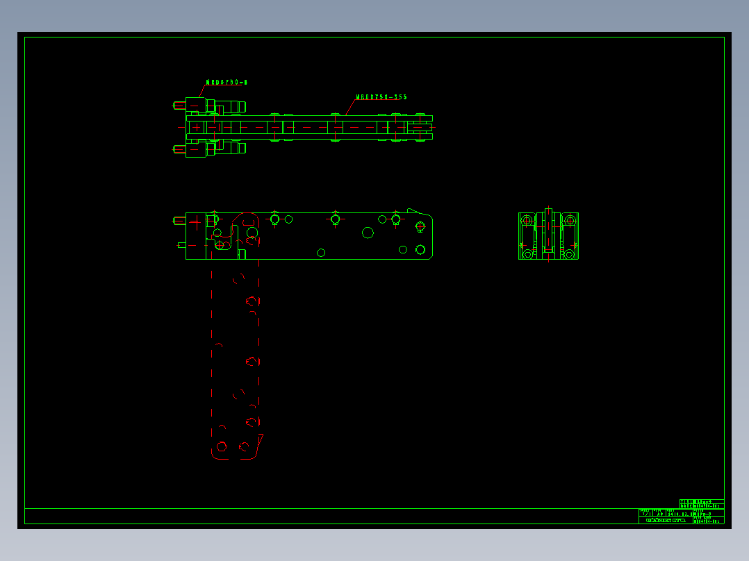 KOSMEKMRD0750-355多系列多零件图纸模型