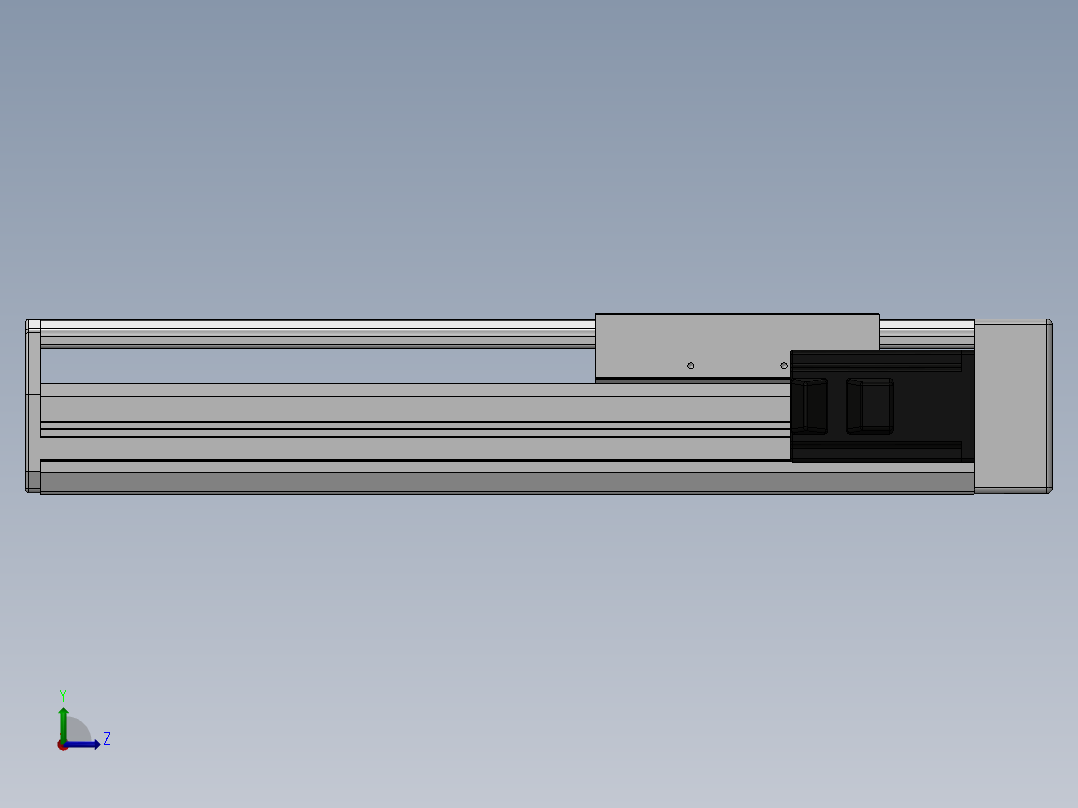 精密模组MY170-T10-250L-BR-P75B-C4-C左视图