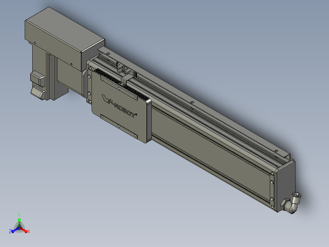 威洛博VBC10-S300-BR-P40正等轴测图
