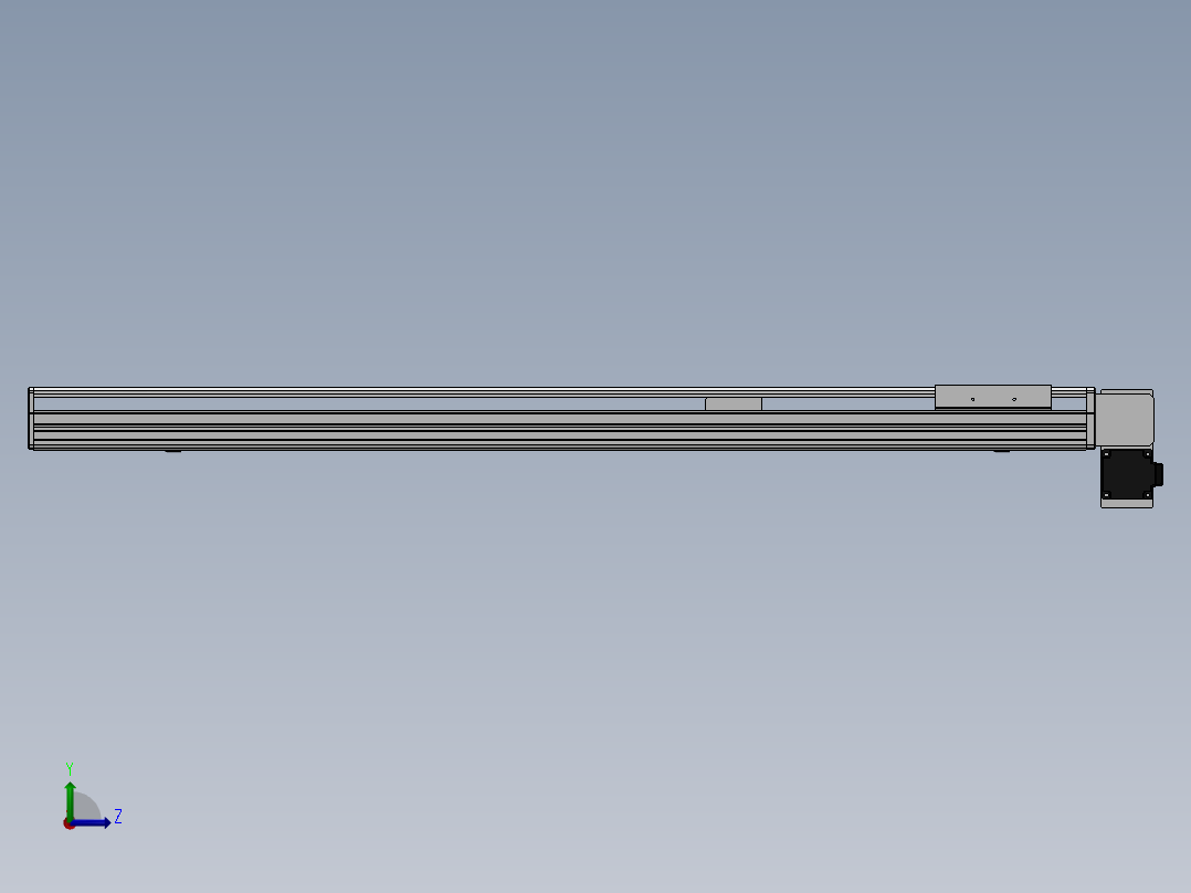精密模组MT140-L110-1000-RD-M40-C4左视图