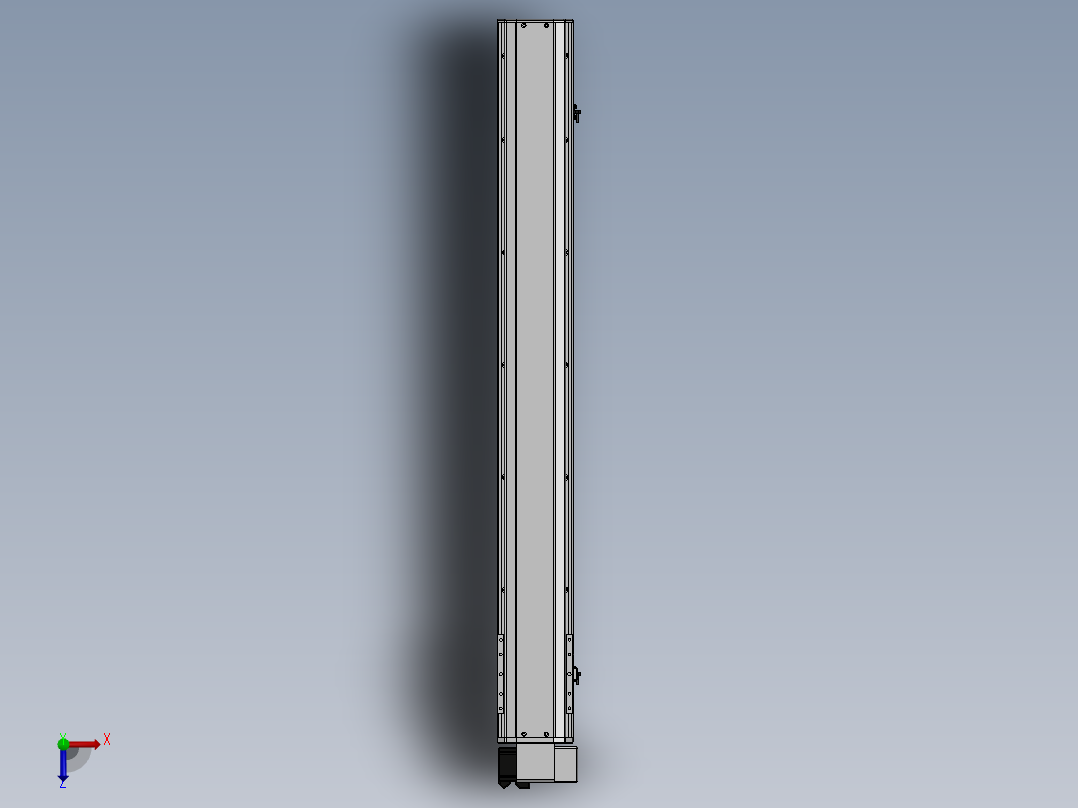 精密模组MT140-L110-1000-RD-M40-C4俯视图