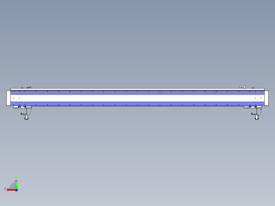 威洛博VL系列直线电机模组-2VL14S2-S1850后视图