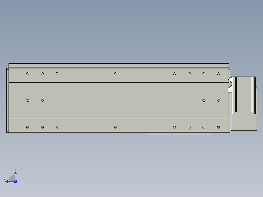威洛博VBF22-S400-BLD后视图