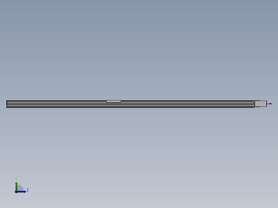 精密模组MT220-L150-3600-L-M75-C4左视图