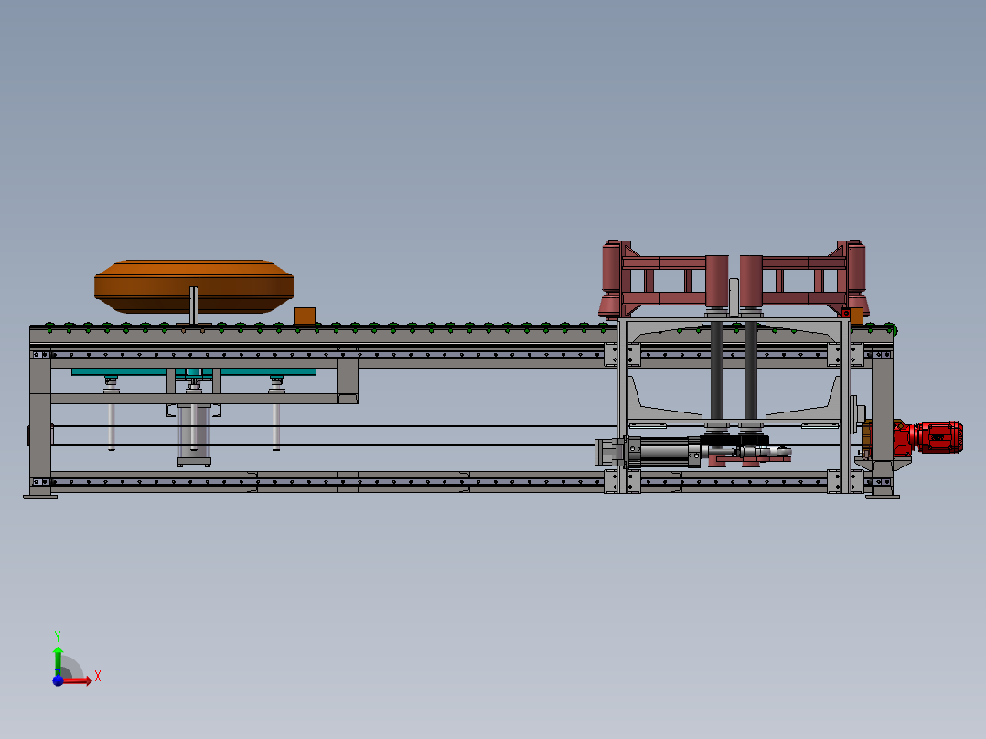 抱臂输送机939552前视图
