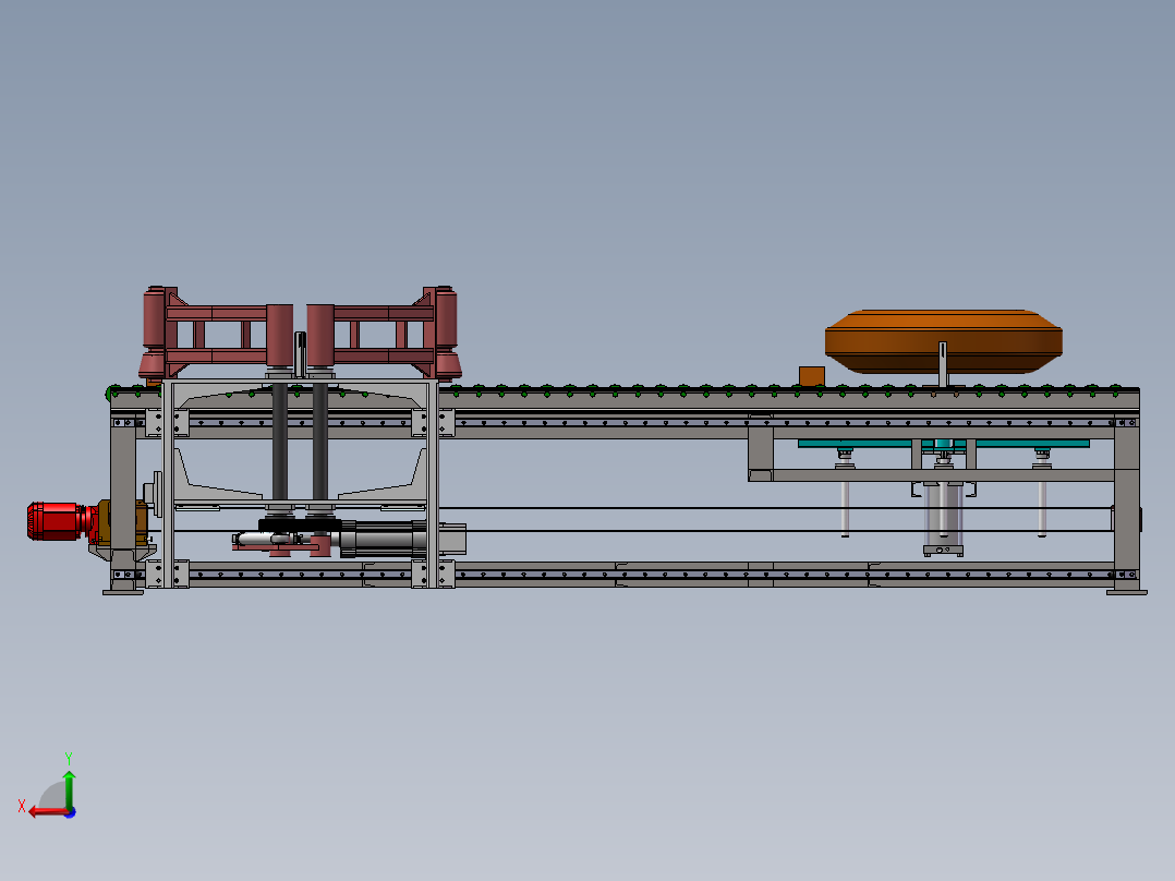 抱臂输送机939552后视图