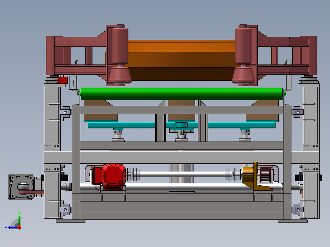 抱臂输送机939552右视图